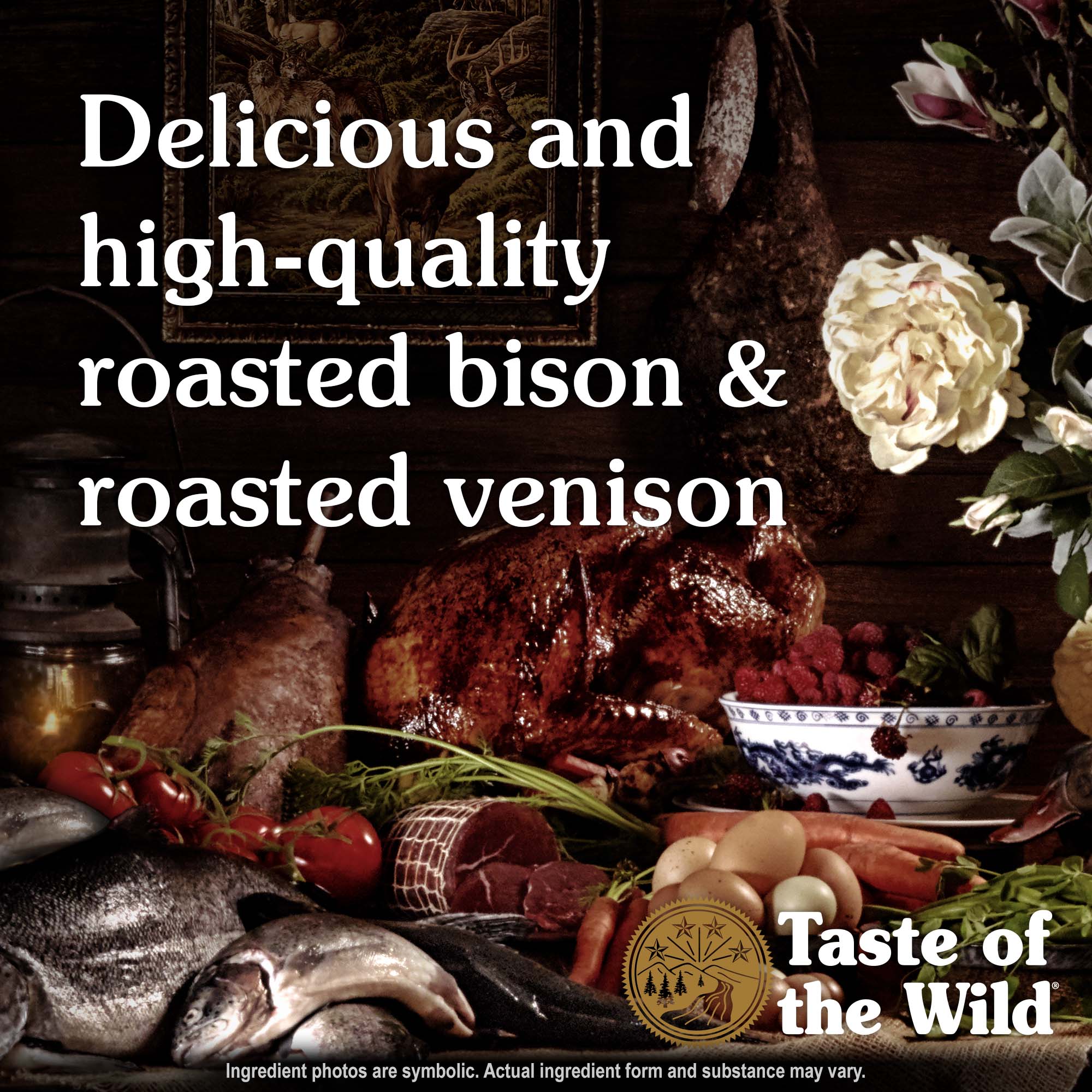 Ancient Prairie Canine Recipe with Roasted Bison & Roasted Venison Protein | Taste of the Wild