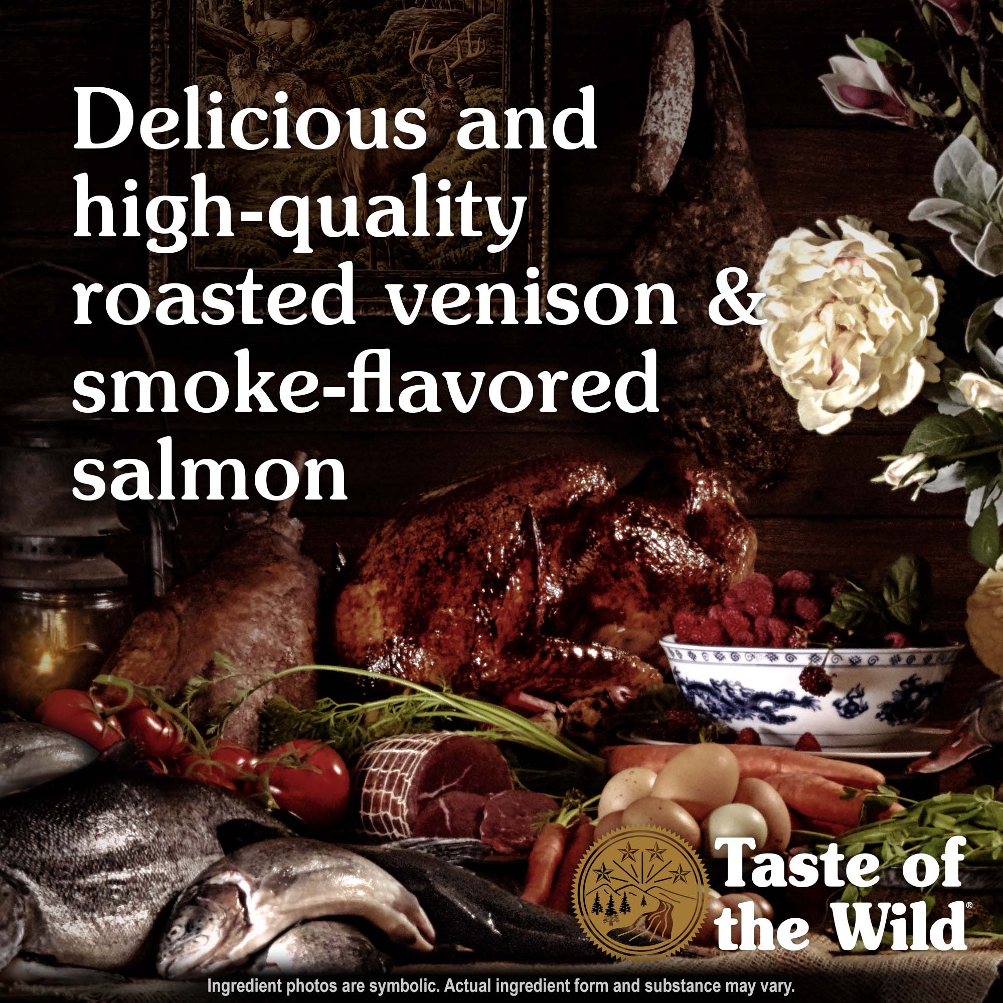 Rocky Mountain Feline Recipe with Roasted Venison & Smoke-Flavored Salmon Protein | Taste of the Wild