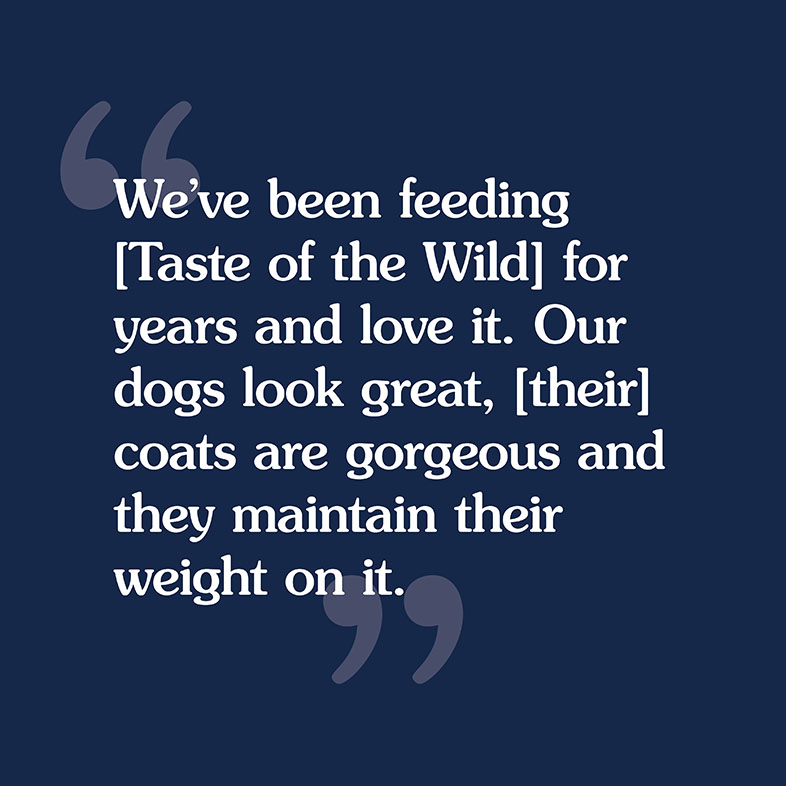 Review Text Image for High Prairie Canine Recipe | Taste of the Wild