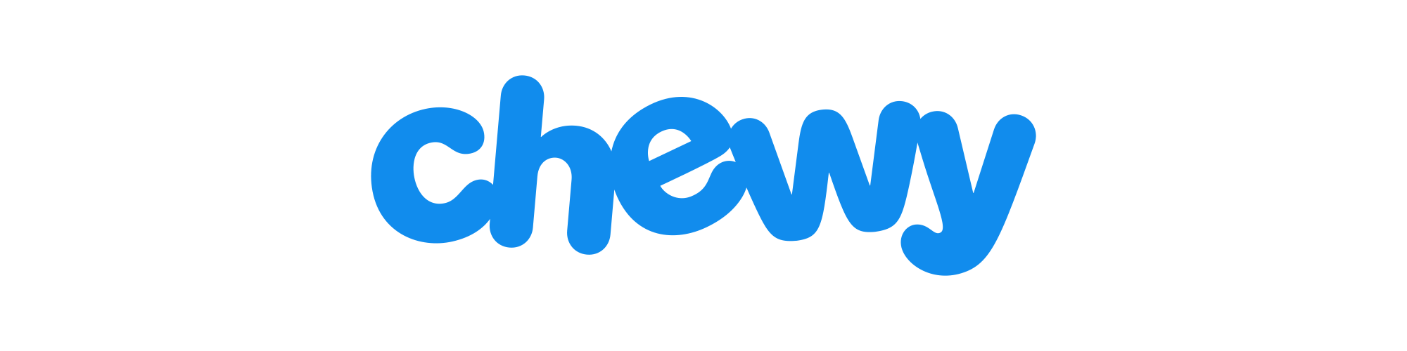 Chewy logo.