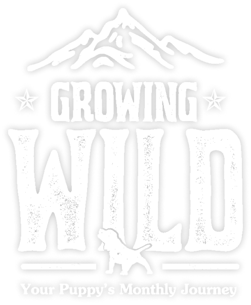 A transparent Growing Wild logo.