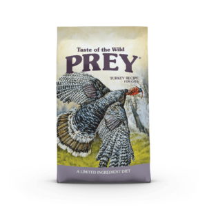 The front of a bag of Turkey Limited Ingredient Recipe for Cats.