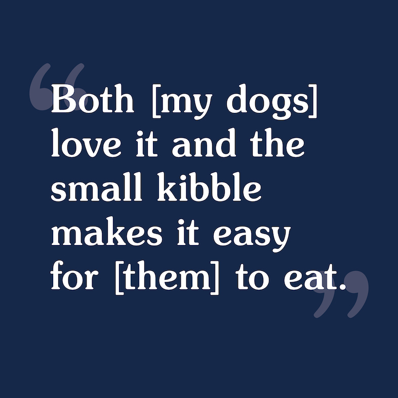 Text image review for Ancient Prairie for Dogs | Taste of the Wild